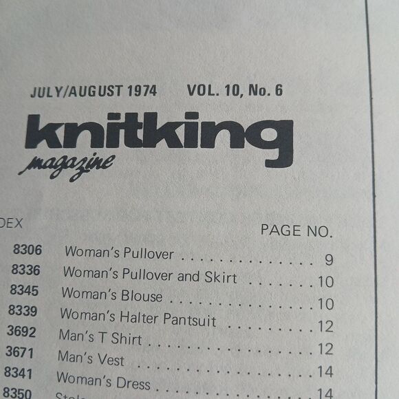 Vintage 70's Knitting Magazine KnitKing Brother Machines Patterns Retro Y2K - Picture 5 of 10